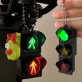 Traffic Light LED Keychain – (Combo Offer)