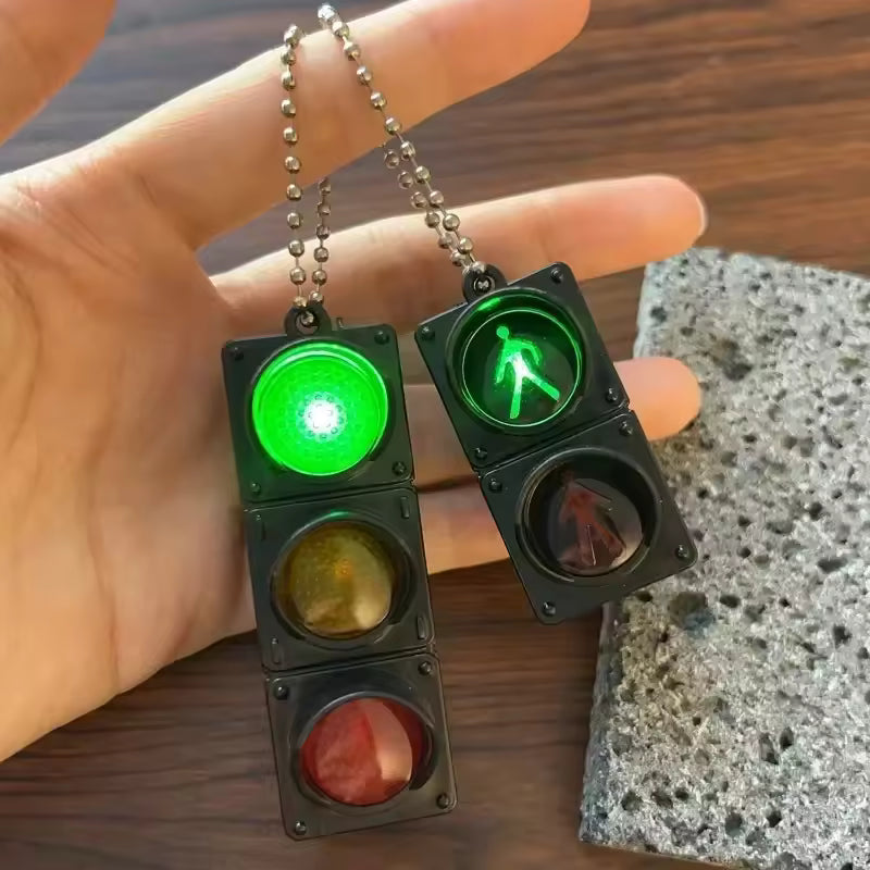 Traffic Light LED Keychain – (Combo Offer)
