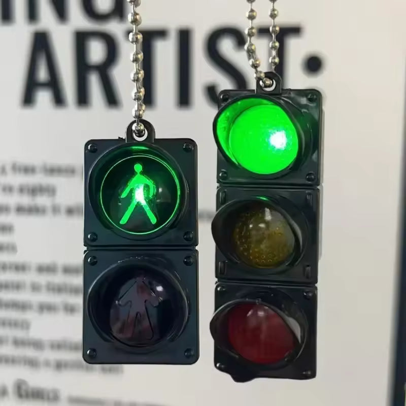 Traffic Light LED Keychain – (Combo Offer)
