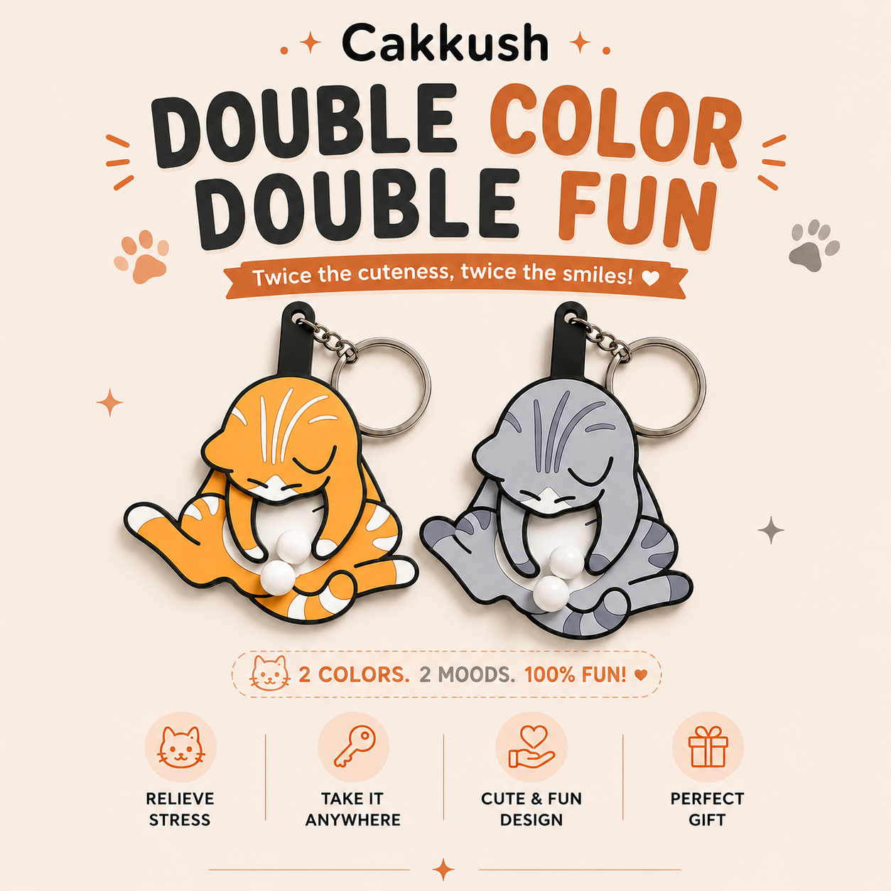 Funny Cat Keychain (select Combo to get Discount)