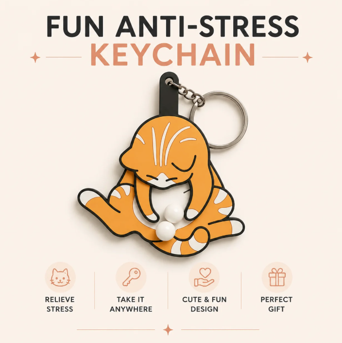 Funny Cat Keychain (select Combo to get Discount)