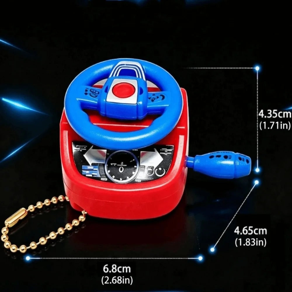 Steering Wheel Keychain with Lights & Sounds