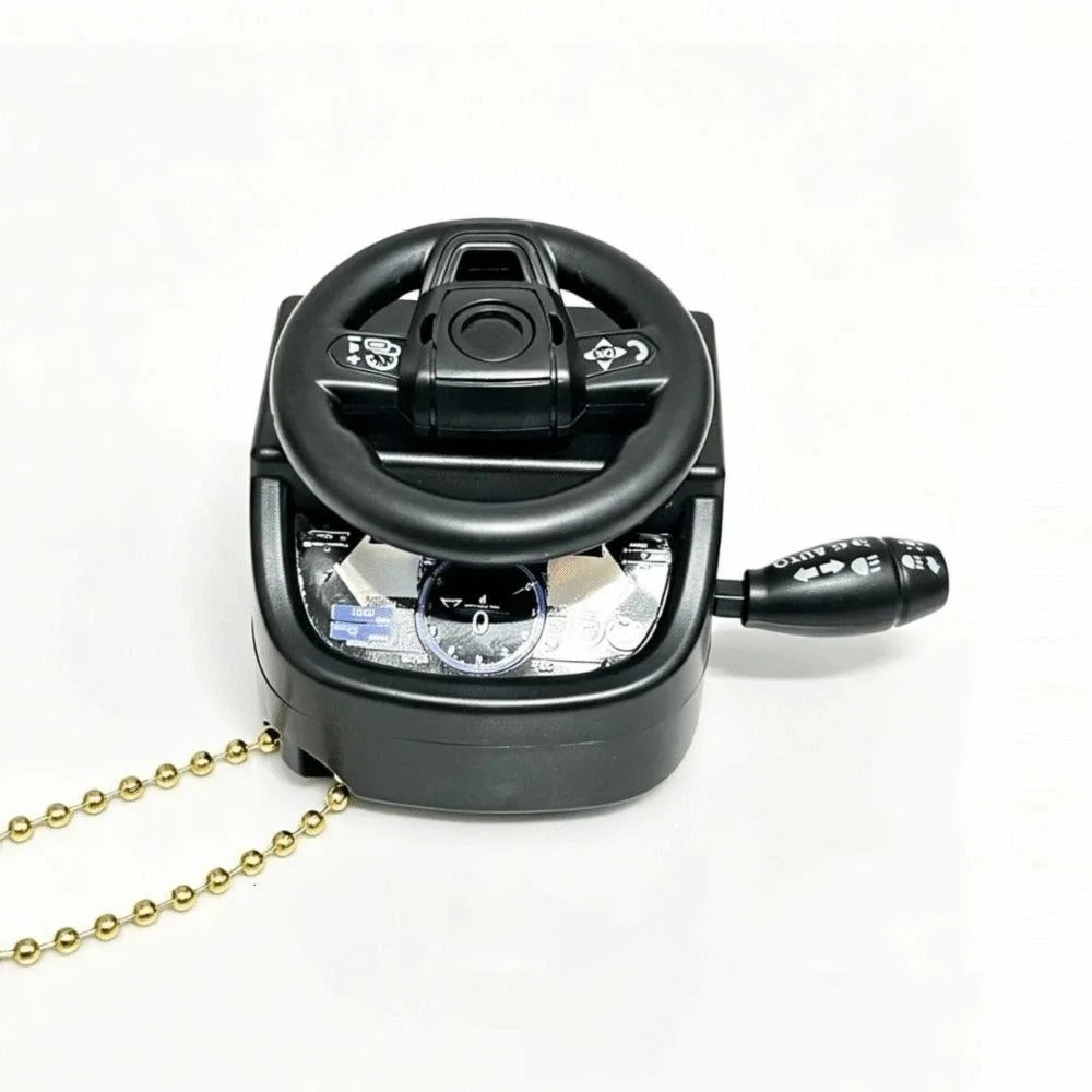 Steering Wheel Keychain with Lights & Sounds